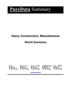 cover image of Heavy Construction, Miscellaneous World Summary
